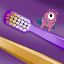 "Curaprox Kids Superheroes Edition 2024" ypač minkšti dantų šepetėliai vaikams (nuo 4 m.), 2 vnt.