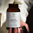 "Avel" magnio kompleksas su Aquamin® MgTG (7 magnio formos), 120 kaps.