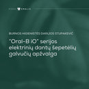 "Oral-B iO Ultimate Clean" elektrinio dantų šepetėlio galvutės, 8 vnt.