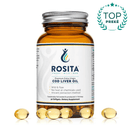 "Rosita" tyri žuvų taukai kapsulėmis, 90 vnt. (maisto papildas)