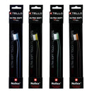 "Tello 4480 Ultra Soft Black edition" minkštas dantų šepetėlis vaikams 4 -12 m., 1 vnt.