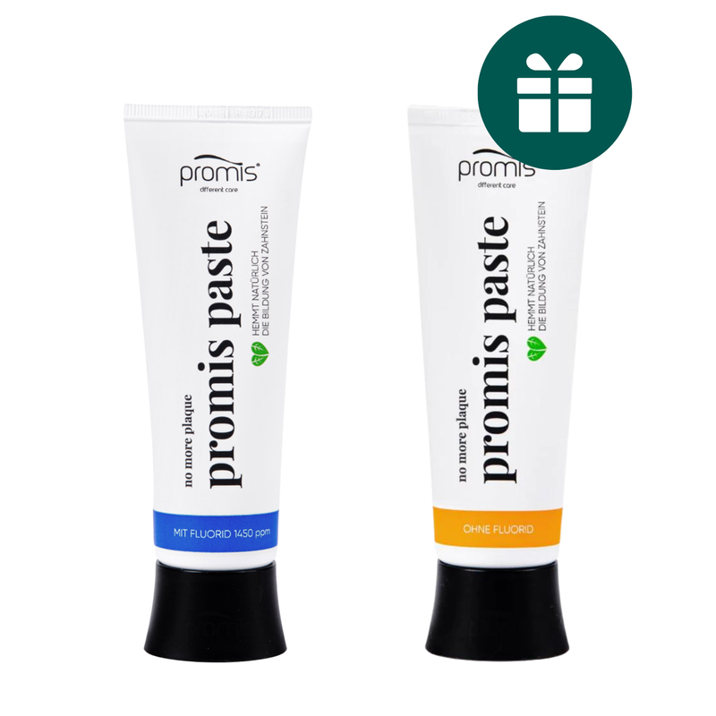 AKCIJA 2+1: "Zing." balinanti ir remineralizuojanti dantų pasta (2 x 75 ml) + DOVANA "Promis Paste" priešuždegiminė dantų pasta (75 ml)
