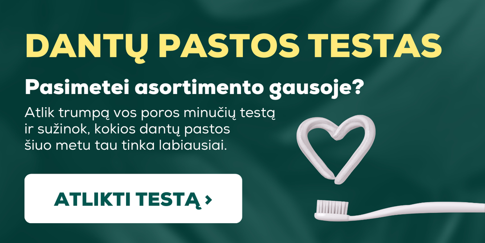 Kokią dantų pastą pasirinkti