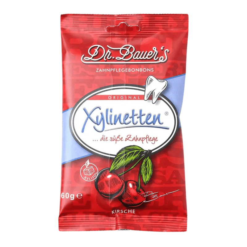 "Dr. Bauer's Xylinetten" pastilės su saldikliu ksilitoliu, 60 g (30 vnt.)