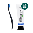 "Promis" ekologiškas minkštas dantų šepetėlis, 1 vnt. + DOVANA "Promis Paste" dantų pasta, 75 ml