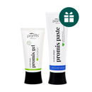 AKCIJA 1+1: "Promis Gel“ natūralus dantų gelis apsaugantis nuo apnašų susidarymo (60 ml) + DOVANA "Promis Paste" dantų pasta, 75 ml