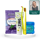 Balinantis burnos higienistės Živilės komplektas