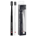 "Curaprox Black is White 5460" ypač minkšti dantų šepetėliai, 2 vnt.