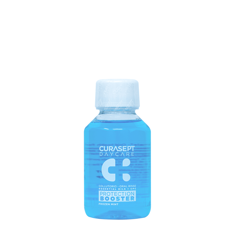 "Curasept Daycare Frozen Mint" burnos skalavimo skystis mėtų skonio, 100 ml