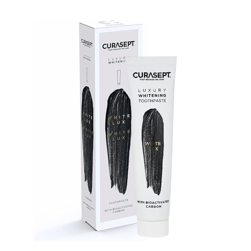 "Curasept White Luxury Whitening" balinanti dantų pasta (citrusinių vaisių skonio), 75 ml
