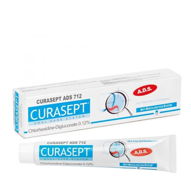 "Curasept ADS 712" gydomoji dantų pasta su chlorheksidinu (0,12%), 75 ml