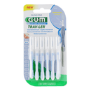 "Gum Trav-ler" tarpdančių šepetėliai, 6 vnt. (0.6, 0.8, 0.9, 1.1, 1.2, 1.3, 1.4, 1.6, 2.0 dydžiai)