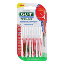 "Gum Trav-ler" tarpdančių šepetėliai, 6 vnt. (0.6, 0.8, 0.9, 1.1, 1.2, 1.3, 1.4, 1.6, 2.0 dydžiai)