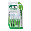 "Gum Trav-ler" tarpdančių šepetėliai, 6 vnt. (0.6, 0.8, 0.9, 1.1, 1.2, 1.3, 1.4, 1.6, 2.0 dydžiai)