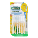 "Gum Trav-ler" tarpdančių šepetėliai, 6 vnt. (0.6, 0.8, 0.9, 1.1, 1.2, 1.3, 1.4, 1.6, 2.0 dydžiai)