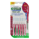 "Gum Trav-ler" tarpdančių šepetėliai, 6 vnt. (0.6, 0.8, 0.9, 1.1, 1.2, 1.3, 1.4, 1.6, 2.0 dydžiai)