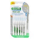 "Gum Trav-ler" tarpdančių šepetėliai, 6 vnt. (0.6, 0.8, 0.9, 1.1, 1.2, 1.3, 1.4, 1.6, 2.0 dydžiai)