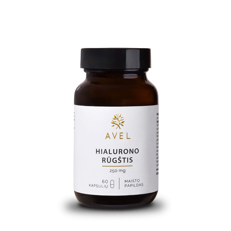 "Avel" hialurono rūgštis, 60 kaps. (250 mg)