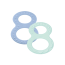 "NUK" kramtomasis masažinis žiedas kūdikiams nuo 0 mėn., 2 vnt.