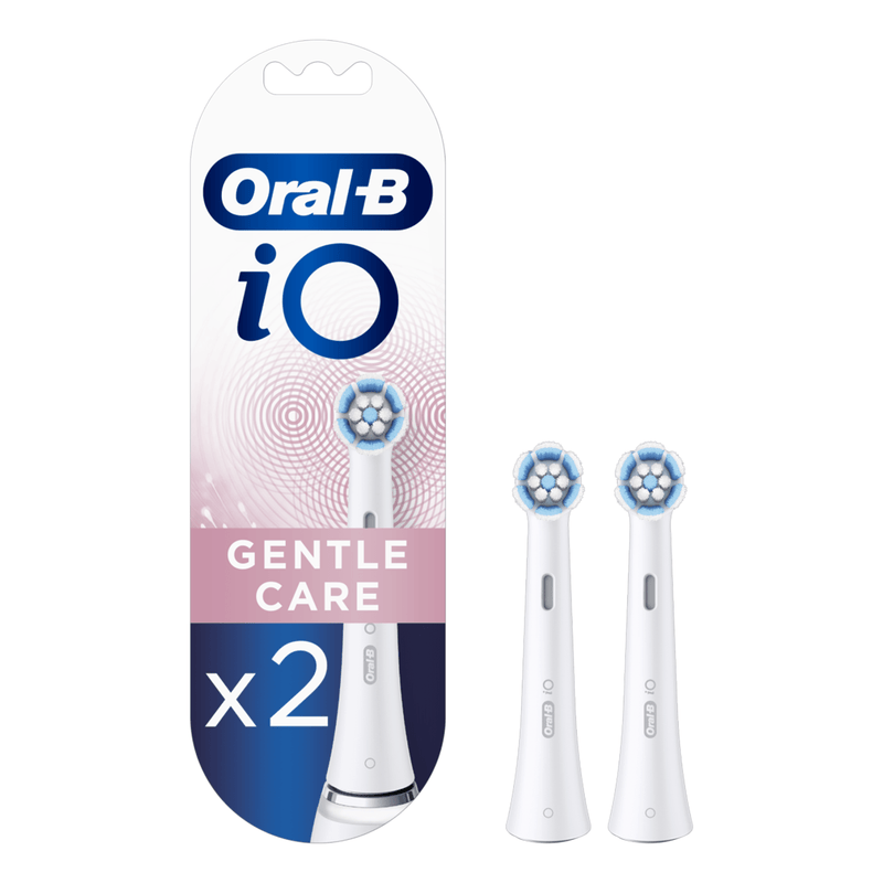 "Oral-B iO Gentle Care" elektrinio dantų šepetėlio galvutės, 2 vnt.