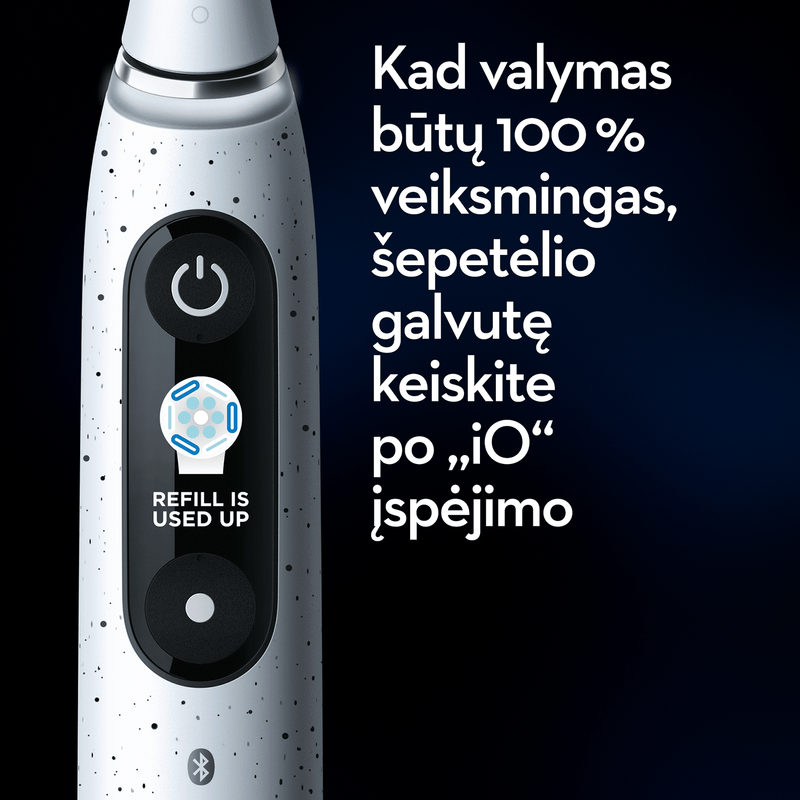 "Oral-B iO10" elektrinis garsinis dantų šepetėlis