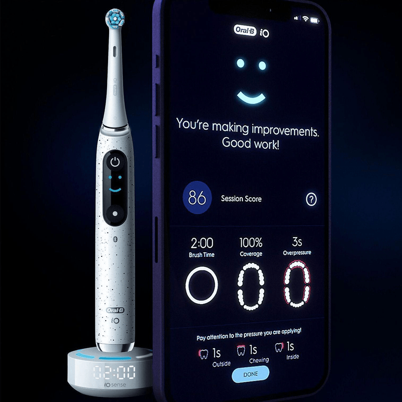 "Oral-B iO10" elektrinis garsinis dantų šepetėlis