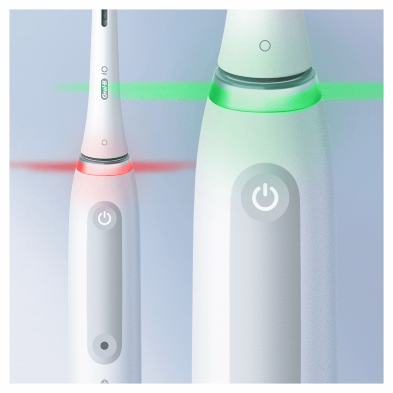 "Oral-B iO4 Duo" elektrinių garsinių dantų šepetėlių komplektas, 2 vnt.