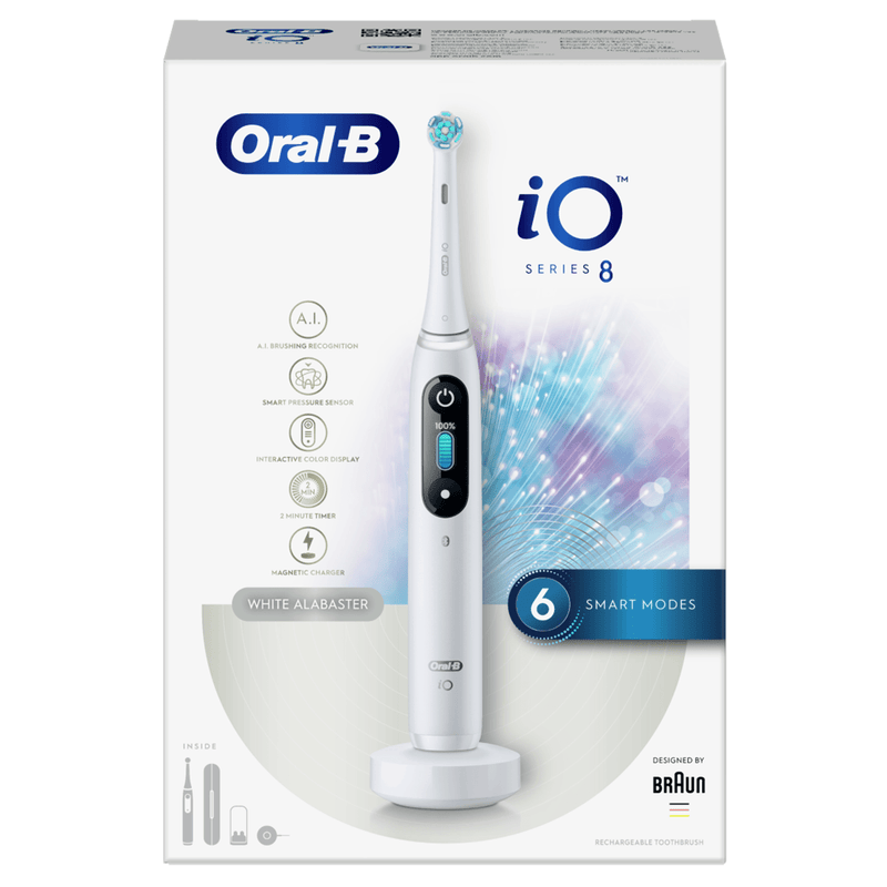 "Oral-B iO8" elektrinis garsinis dantų šepetėlis