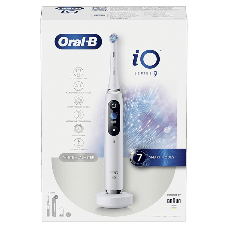 "Oral-B iO9" elektrinis garsinis dantų šepetėlis