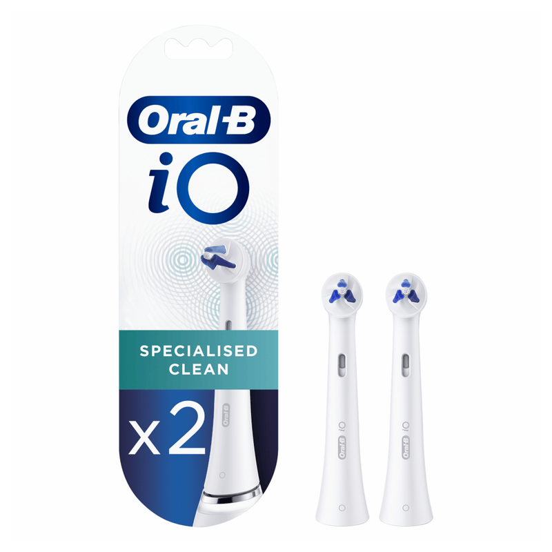 "Oral-B iO Specialised Clean" elektrinio dantų šepetėlio vieno danties galvutės, 2 vnt.