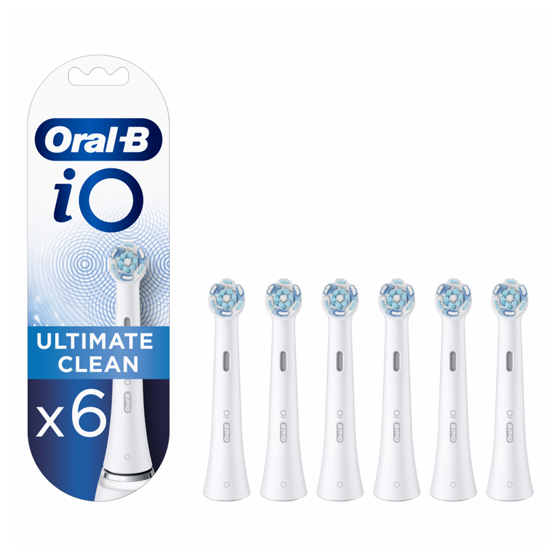 "Oral-B iO Ultimate Clean" elektrinio dantų šepetėlio galvutės, 6 vnt.