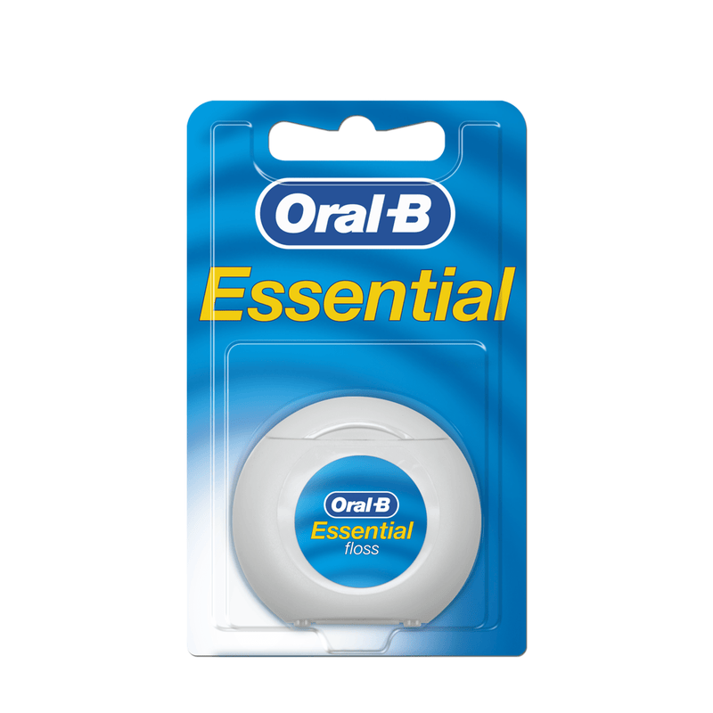 "Oral-B Essential" mėtų skonio tarpdančių siūlas, 50 m