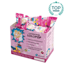 "Miradent XyliPop" ledinukas ant pagaliuko be cukraus su saldikliu ksilitoliu, 50 vnt.