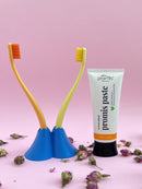 "Promis Duo" ekologiškas antibakterinis stovelis dviems šepetėliams, 1 vnt.