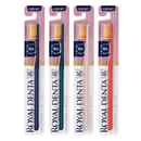 "Royal Denta" labai minkštas dantų šepetėlis su auksu, 1 vnt.