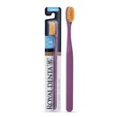 "Royal Denta" vidutinio kietumo dantų šepetėlis su auksu, 1 vnt.