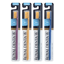 "Royal Denta" vidutinio kietumo dantų šepetėlis su auksu, 1 vnt.