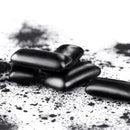 "Curaprox Black is White" kramtomoji guma su aktyvuota anglimi