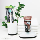 "Tung" liežuvio šepetėlis su gelio mėginiu, 1 vnt.