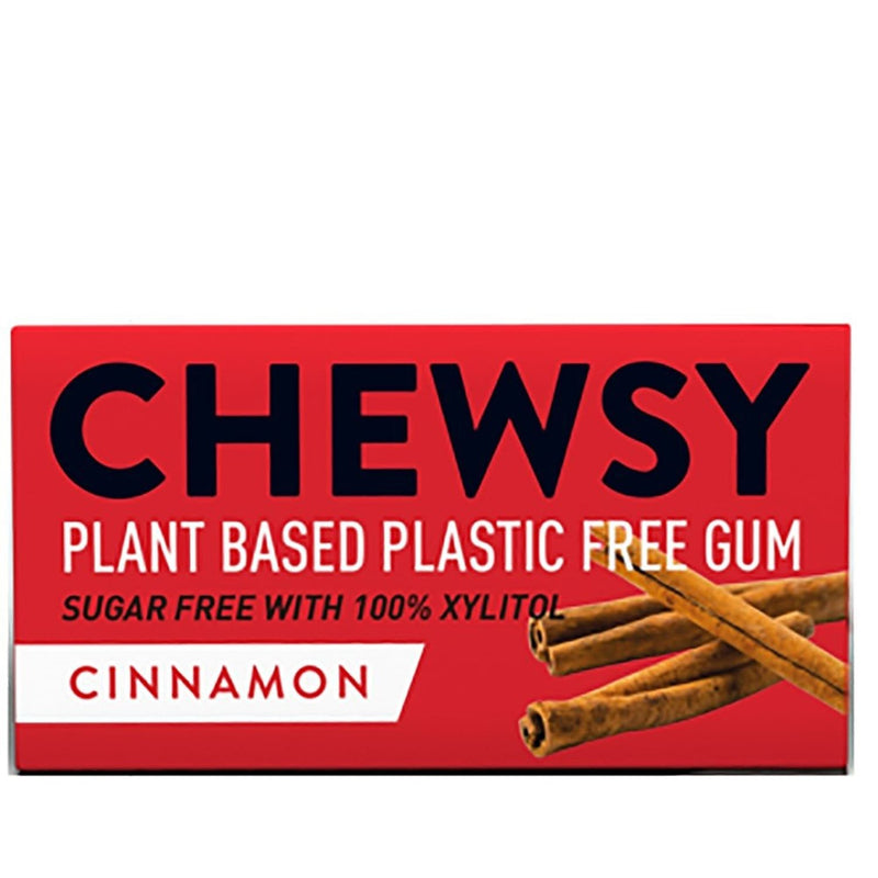 "Chewsy" natūrali becukrė kramtomoji guma (įvairių skonių), 10 vnt.