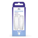 "Emoform Triofloss" dantų siūlo su pastorinta dalimi pakuotė, 100 vienetų pakuotėje