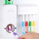 Dantų šepetėlių ir pastos laikiklis - išspaudėjas