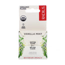 "Radius" ekologiškas tarpdančių siūlas su mėtų ir vanilės ekstraktu, 50 metrų