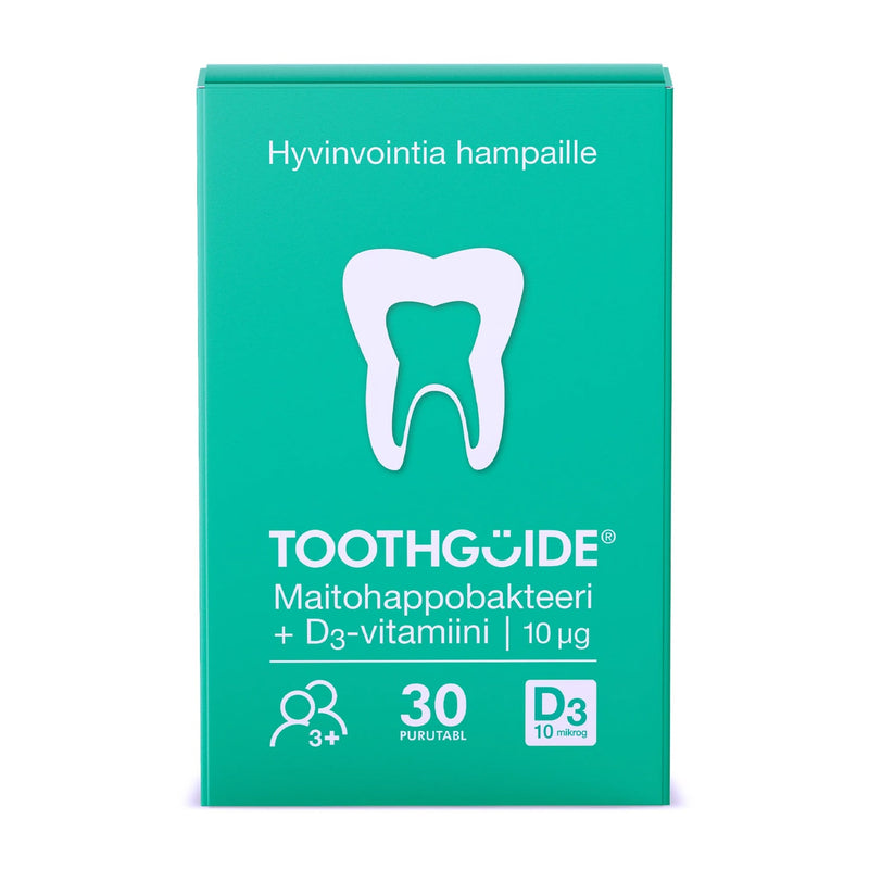 "ToothGuide" gerosios bakterijos burnai su ksilitoliu ir vitaminu D3, 30 vnt.
